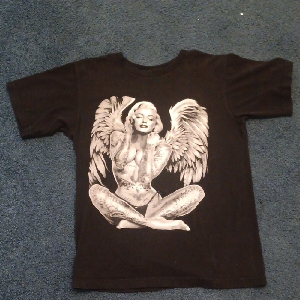 Black Vintage Graphic T-Shirt